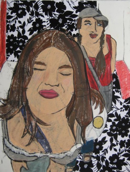 mmp3 32"x40. mixed media on paper. $200